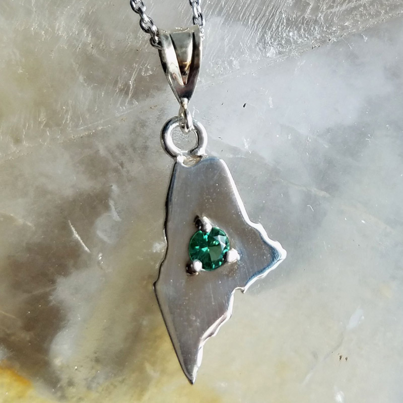 State of Maine Pendant